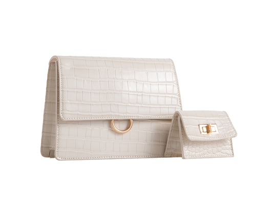 Olivia Crossbody Bag - Beige