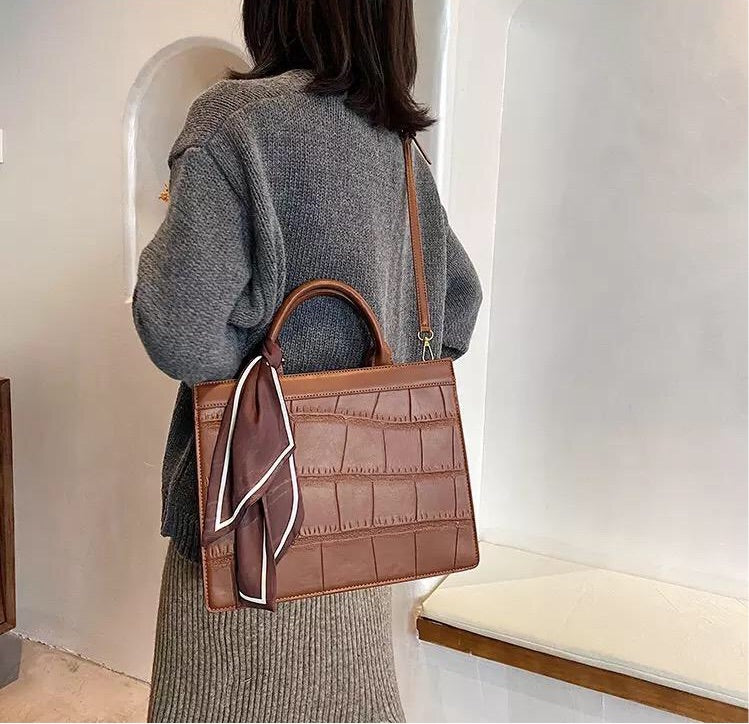 Melania Tote Bag - Camel - Cione Boutique London