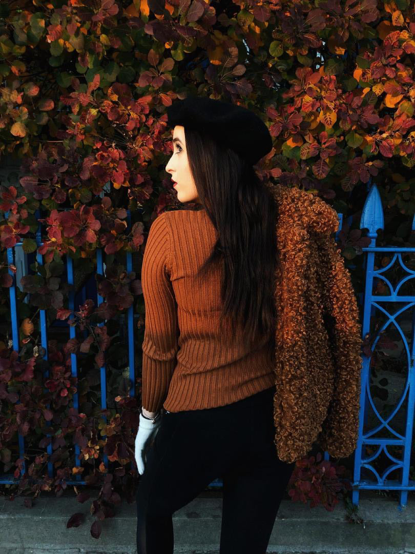 Cione Ribbed Knit Jumper - Cione Boutique London
