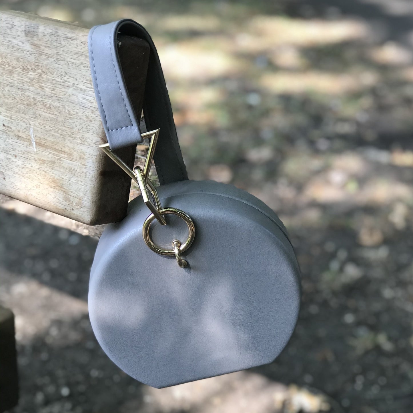 Estelle - Grey Clutch Bag - Cione Boutique London