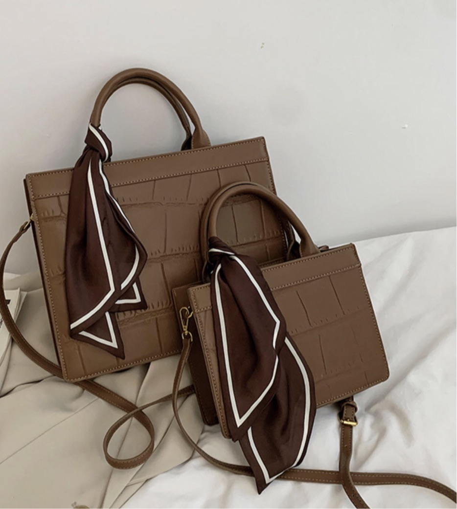 Melania Tote Bag - Camel - Cione Boutique London