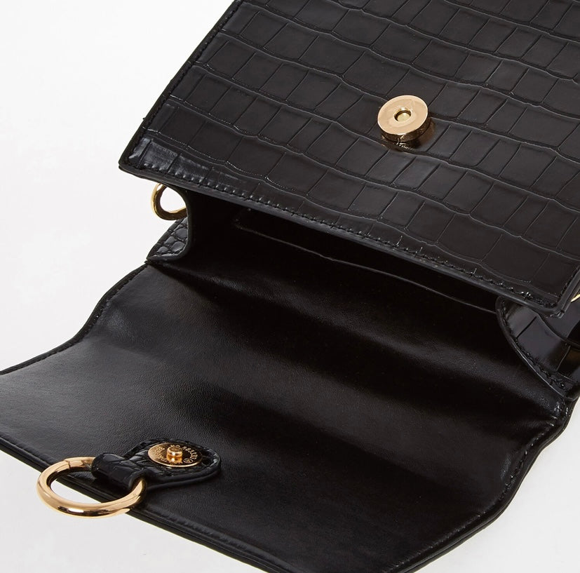 Olivia Crossbody Bag - Black