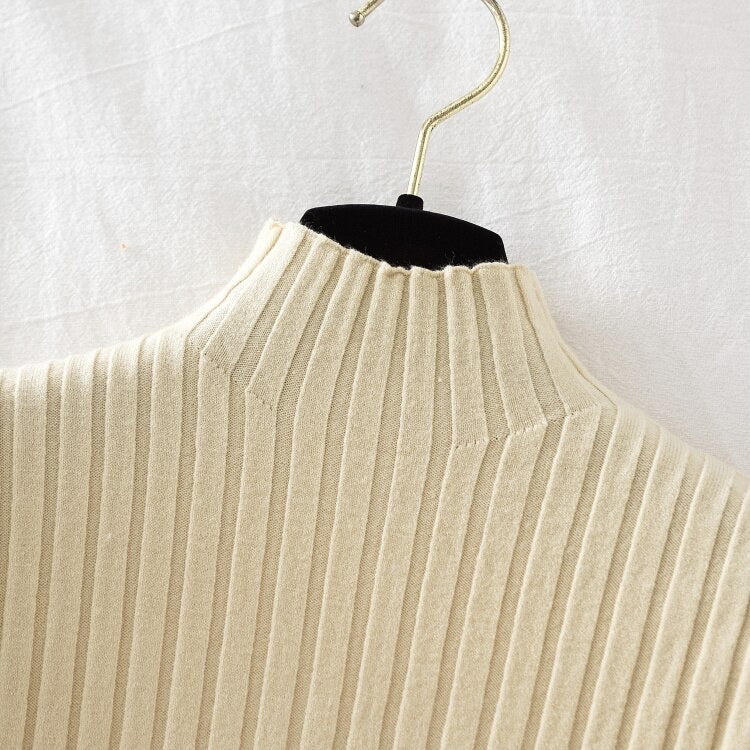 Ribbed Knit Jumper - Cione Boutique London