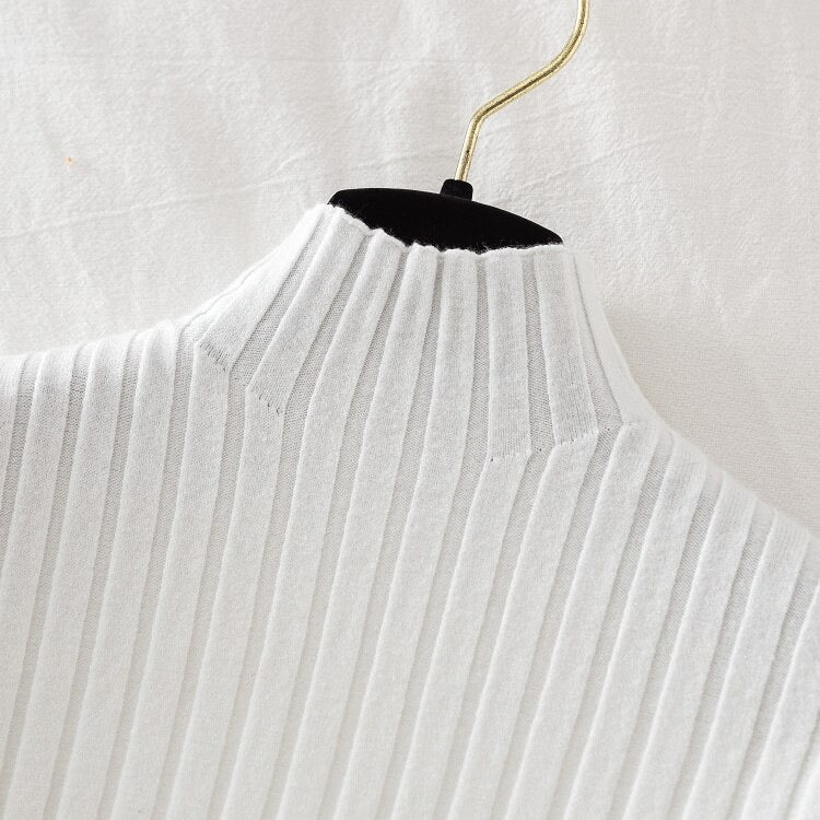 Ribbed Knit Jumper - Cione Boutique London