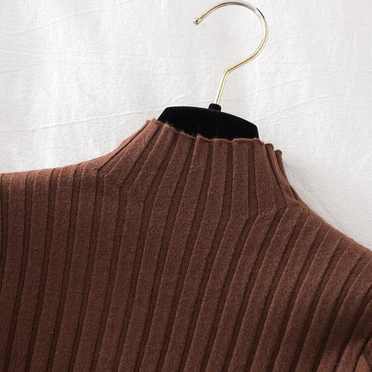 Ribbed Knit Jumper - Cione Boutique London