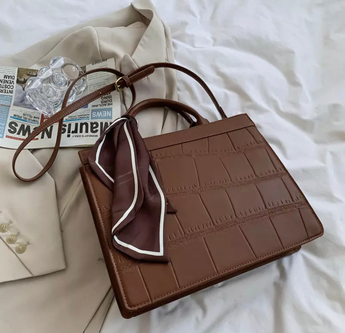 Melania Tote Bag - Camel - Cione Boutique London