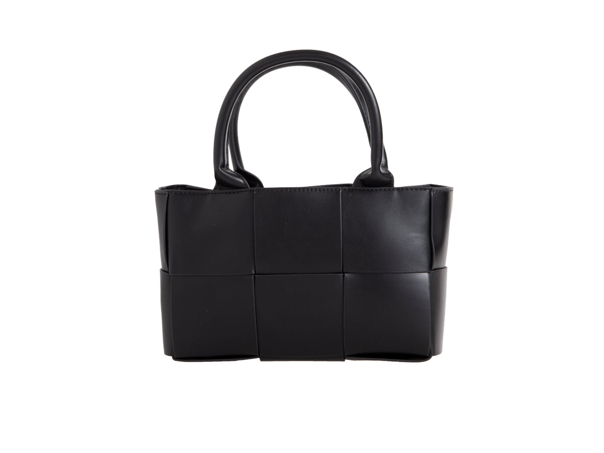 Jane Weave Tote - Black