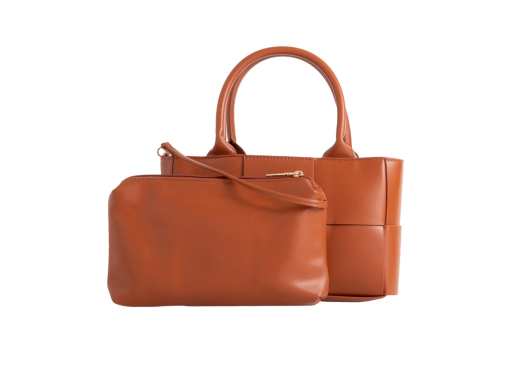 Jane Weave Tote - Tan