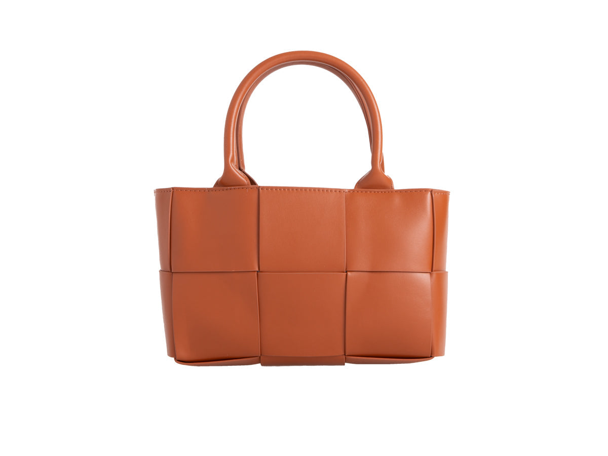 Jane Weave Tote - Tan